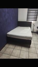 Bijna nieuw boxspring 120x200, Ophalen, Zo goed als nieuw, Grijs