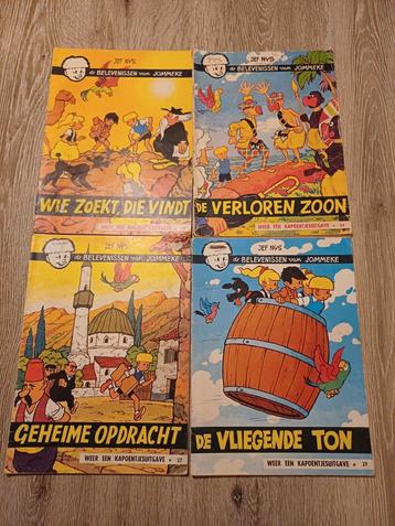 4 strips van Jommeke  beschikbaar voor biedingen