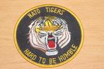 Patch "NATO Tigers - Hard to be Humble", Verzamelen, Embleem of Badge, Luchtmacht, Verzenden