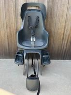 bobike maxi go fietsstoeltje achter macaron-grey, Fietsen en Brommers, Ophalen, Achterzitje, Voetsteuntjes, 9 t/m 18 kg