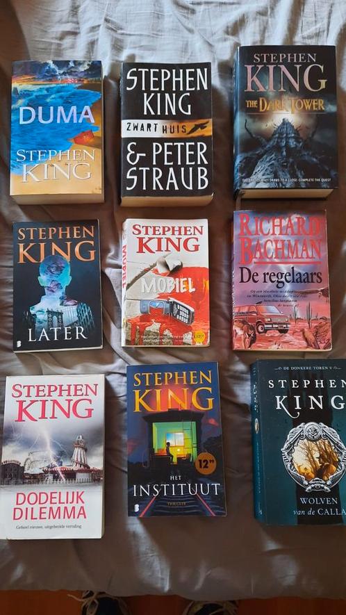 Boeken Stephen King Stefan Brijs J.K Rowling ea, Livres, Fantastique, Comme neuf, Enlèvement ou Envoi