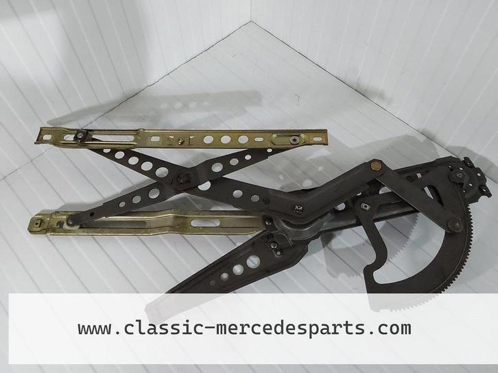 Raammechanisme Mercedes W123 Coupe rechtsvoor, Auto-onderdelen, Ruiten en Toebehoren, Mercedes-Benz, Gebruikt, Ophalen of Verzenden