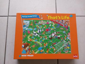 Puzzel 1000 stukjes - That's Life - Oranje Editie