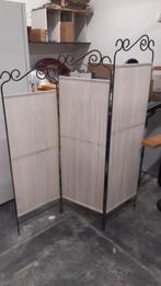 metalen paravent, Huis en Inrichting, Woonaccessoires | Kamerschermen, Ophalen of Verzenden, Nieuw