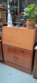 Vintage secretaire/bureaukast, Enlèvement, Utilisé