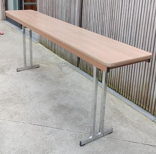 klaptafel 200 x 36cm (2 stuks), Huis en Inrichting, Tafels | Eettafels, Gebruikt, Minder dan 50 cm, 150 tot 200 cm, Rechthoekig