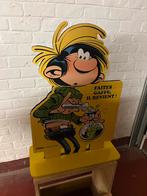 PLV Gaston Lagaf avec socle en bois, Enlèvement, Comme neuf