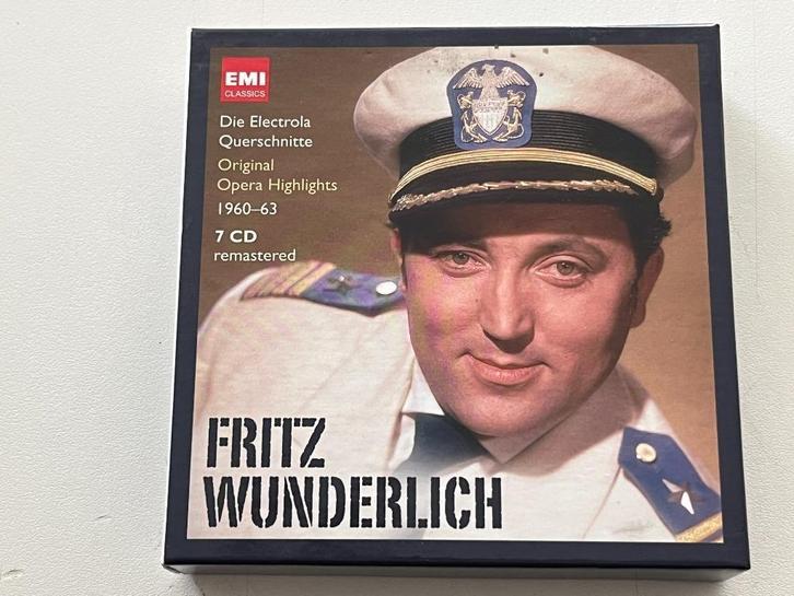Fritz Wunderlich – Die electorale Querschnitte (7-CD), CD & DVD, CD | Classique, Utilisé, Coffret, Enlèvement ou Envoi