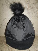 Nouveau chapeau noir - résistant à la pluie, Taille 38/40 (M), Bonnet, Enlèvement ou Envoi, Neuf