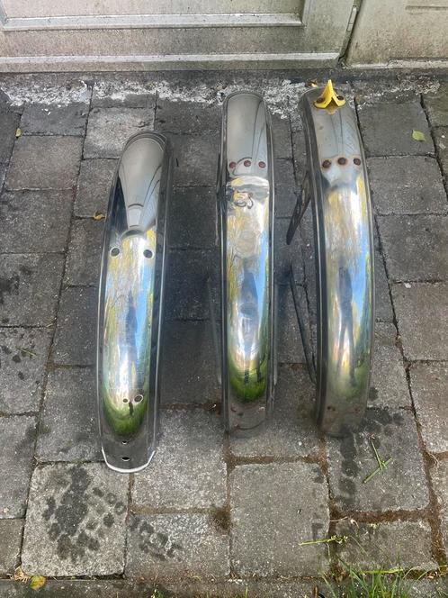 Honda camino chrome spatborden, Fietsen en Brommers, Brommeronderdelen | Algemeen, Zo goed als nieuw, Ophalen of Verzenden