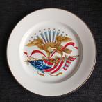 Vintage bord VS patriottisch China met adelaar, Antiek en Kunst, Ophalen of Verzenden