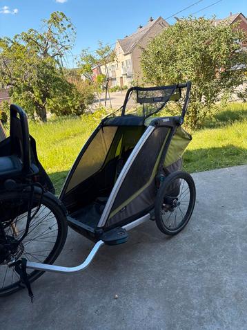 Thule chariot cab 2, 40 à 60 kg, Enlèvement, Utilisé, Pliable