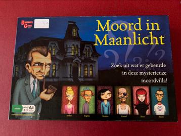 Moord in Maanlicht - gezelschapsspel, Trois ou quatre joueurs, Enlèvement, Neuf, University Games