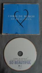 CHRIS DE BURGH So beautiful CD MAXI SINGLE 3 tr. 1997 POLYGR, Cd's en Dvd's, Gebruikt, Ophalen of Verzenden