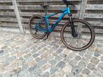 Mountainbike CUBE maat L / type: attention SLX / kleur blauw, Fietsen en Brommers, Ophalen