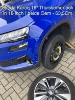 Reservewiel Thuiskomer SKODA Octavia Kamiq Karoq Enyaq <19", Auto-onderdelen, Ophalen of Verzenden, Gebruikt, Skoda