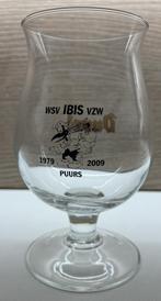 Duvel - glas - wsv IBIS vzw Puurs - 1979 - 2009, Duvel, Glas of Glazen, Gebruikt, Ophalen of Verzenden
