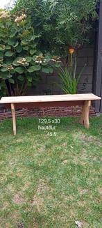 Oude houten bank
129,5 x 30
Hoogte 45,5, Tuin en Terras, Ophalen, Gebruikt, Hout