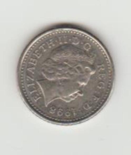 Grande-Bretagne 1998 5 pence, Timbres & Monnaies, Monnaies | Europe | Monnaies non-euro, Monnaie en vrac, Autres pays, Envoi