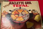 Vintage TEFAL raclette grill 6 personen, Gebruikt, 4 t/m 7 personen, Verzenden