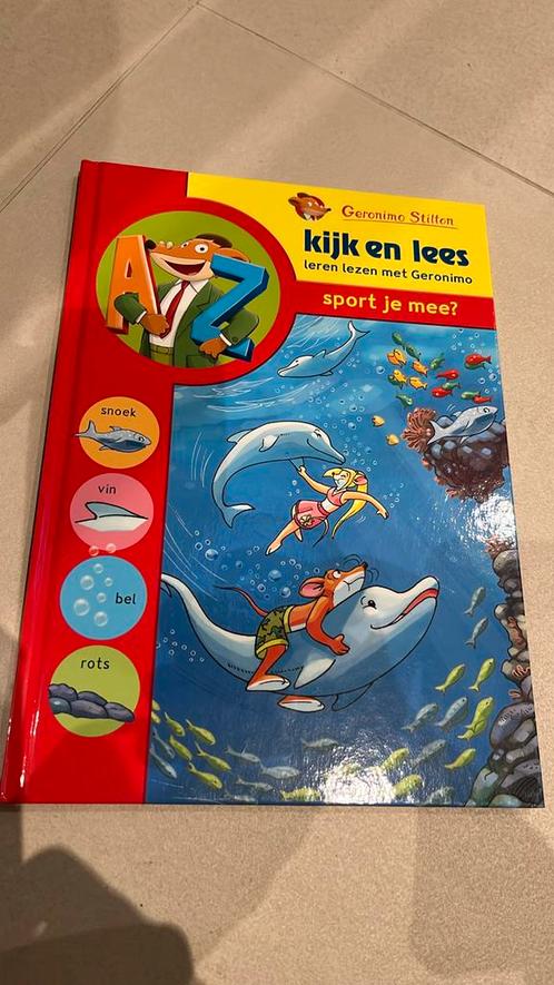 Geronimo Stilton - Sport je mee?, Boeken, Kinderboeken | Jeugd | onder 10 jaar, Zo goed als nieuw, Ophalen