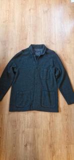 Cardigan Heren, Gris, Enlèvement ou Envoi, Belika, Taille 52/54 (L)