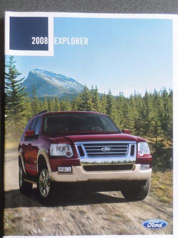 Ford Explorer 2008 Brochure beschikbaar voor biedingen