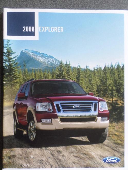 Ford Explorer 2008 Brochure, Boeken, Auto's | Folders en Tijdschriften, Ford, Verzenden