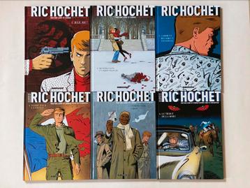 BD Les nouvelles enquêtes de Ric Hochet (Tomes 1 à 6) en EO disponible aux enchères