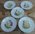 Nog 4 Franse ( kaas) bordjes, 2 x koe, 2 x schaap, Huis en Inrichting, Keuken | Servies, Gebruikt, -, -, Ophalen of Verzenden