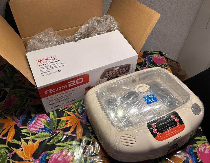*NIEUW* R-com 20 Max broedmachine, Dieren en Toebehoren, Pluimvee | Toebehoren, Nieuw, Broedmachine, Ophalen of Verzenden