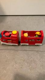 Train Fisher Price avec wagon, Enlèvement ou Envoi, Comme neuf, Découverte, Sonore