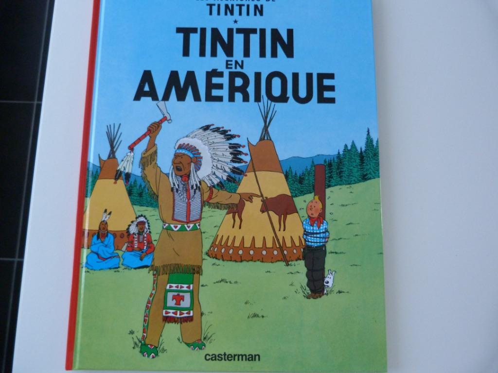 Les Aventures De Tintin : Tintin En Amérique [Livre], Collections, Personnages de BD, Comme neuf, Livre ou Jeu, Tintin, Enlèvement ou Envoi