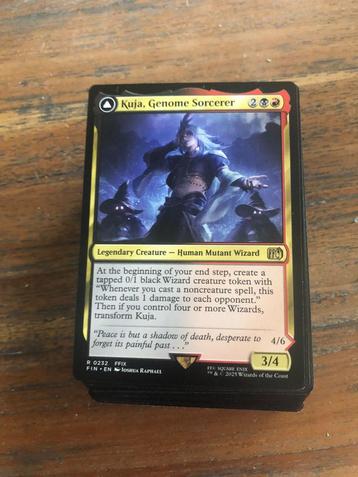 Magic the gathering deck kuja final fantasy beschikbaar voor biedingen