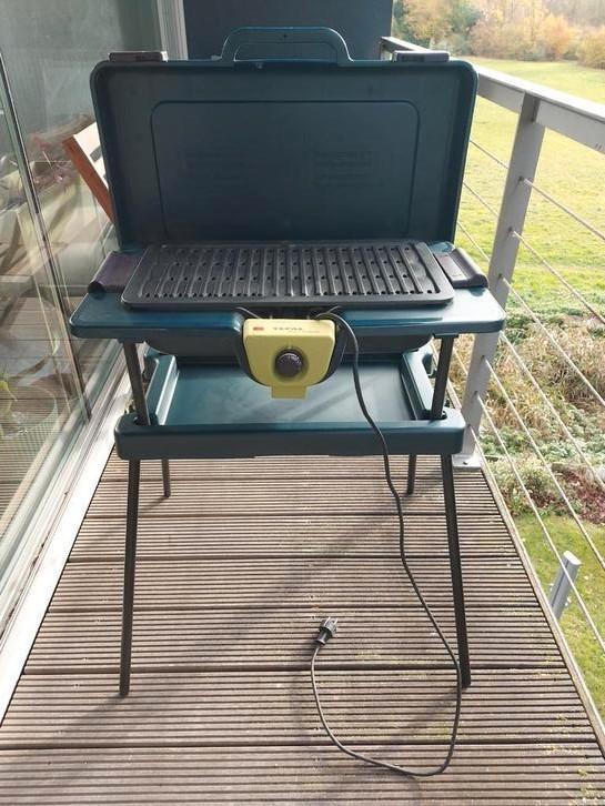 Tefal Easy Grill 'n Pack, tafelgrill in koffer, Tuin en Terras, Elektrische barbecues, Zo goed als nieuw, Ophalen