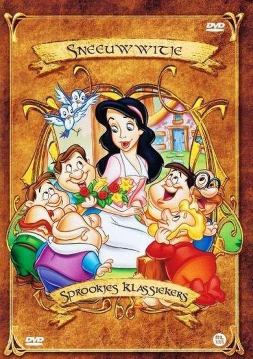 2 x DVD- Sprookjesklassiekers * Sneeuwwitje + klokkenluider, CD & DVD, DVD | Films d'animation & Dessins animés, Enlèvement ou Envoi