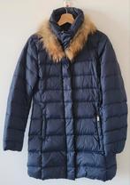 River Woods donker blauwe donsvest,kap en pels S, Kleding | Dames, Jassen | Winter, Ophalen of Verzenden, Zo goed als nieuw