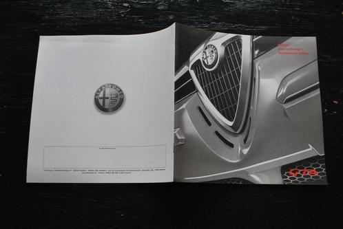 Brochure Alfa Romeo 156 GTA PREISE AUSSTATTUNGEN TECHNISCHE, Collections, Marques automobiles, Motos & Formules 1, Utilisé, Voitures