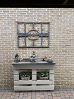 Decoratieve  metalen kader voor in de tuin, Huis en Inrichting, Ophalen, Gebruikt, 50 tot 75 cm, Metaal of Aluminium
