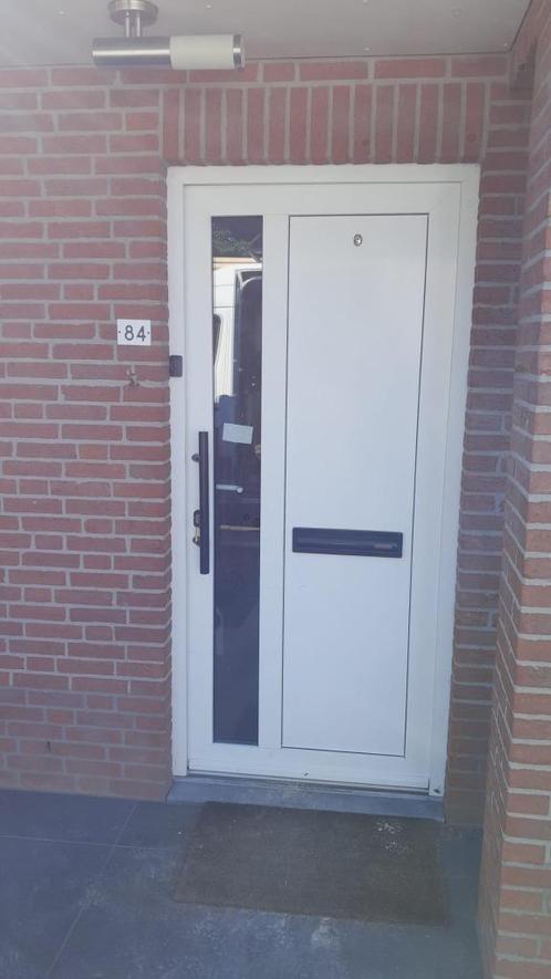 Dubbele deur, enkele- achter- voordeur hout/kunststof, Doe-het-zelf en Bouw, Deuren en Vliegenramen, Gebruikt, Overige typen, 200 tot 215 cm