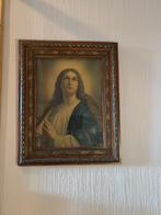 Religieus portret van biddende vrouw – Heilige Maria, Antiek en Kunst, Ophalen