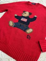Polo Ralph Lauren Polo Bear RL92 Katoen-Linnen Trui – Maat S, Ophalen of Verzenden, Zo goed als nieuw, Ralph Lauren, Maat 36 (S)