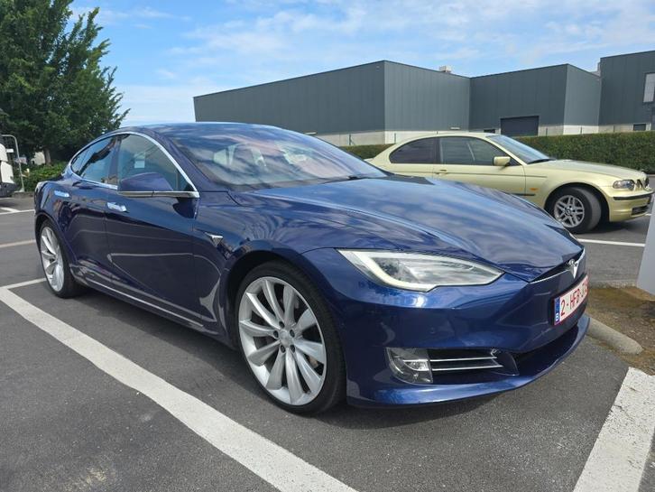 Tesla Model S 75 dual motor Pano leder, Auto's, Tesla, Particulier, Model S, Elektrisch, Automaat, Leder, Vierwielaandrijving