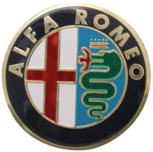 Alfa Romeo naafdop sticker, Autos : Divers, Autocollants de voiture, Envoi