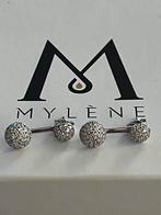 Zilveren oorbellen 925 Mylène, Handtassen en Accessoires, Ophalen of Verzenden, Zo goed als nieuw