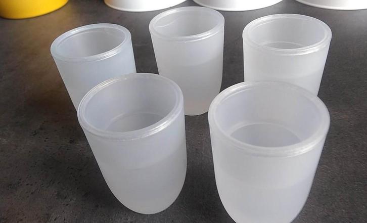 7 glaasjes voor in de diepvries, Collections, Verres & Petits Verres, Enlèvement ou Envoi