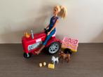 Barbie avec tracteur et animaux de ferme, Enlèvement ou Envoi, Comme neuf, Barbie