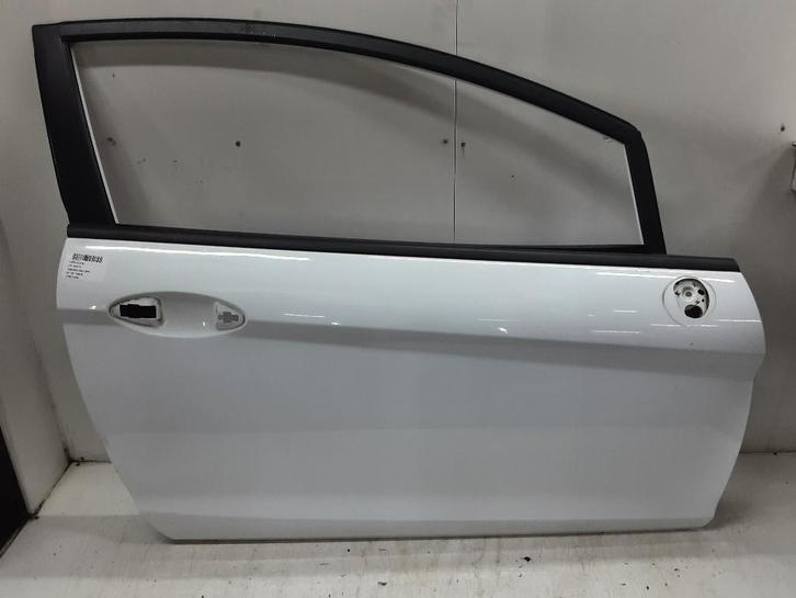 PORTIER RECHTS VOOR Ford Fiesta 6 (JA8) (01-2008/01-2018), Auto-onderdelen, Carrosserie, Deur, Ford, Voor, Rechts, Gebruikt