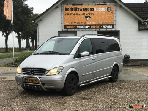 Mercedes-Benz Viano 2.2 CDI 150pk Dubbel Cabine Leer MARGE, Autos, Mercedes-Benz, Entreprise, Viano, ABS, Verrouillage central