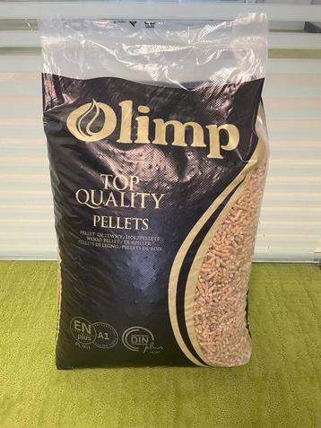 Houtpellets 15kg EN plus A1 6mm, Tuin en Terras, Brandhout, 6 m³ of meer, Ophalen, Overige houtsoorten, Blokken